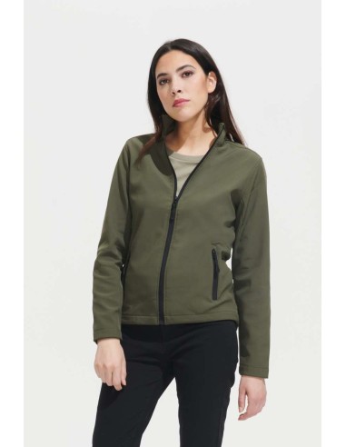 SOL-01194-Womens Softshell Zip Jacket Race